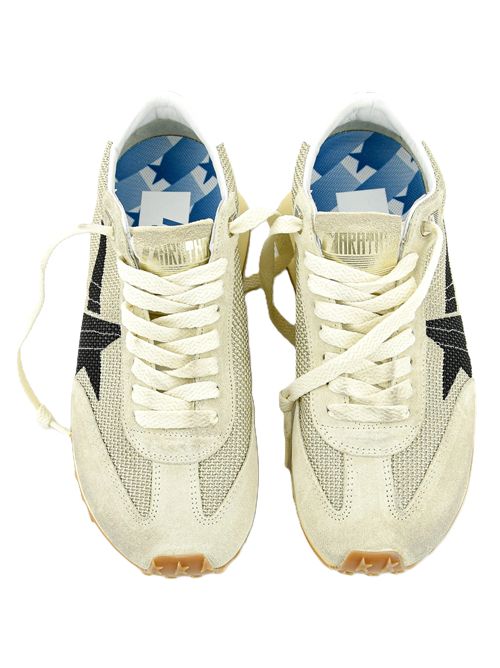 GOLDEN GOOSE MARATHON BEIGE BLACK Golden Goose | GWF00683F00784015259